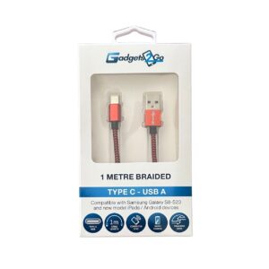 Type C (iPhone 15) 1m/2m Braided cable Gadgets2go