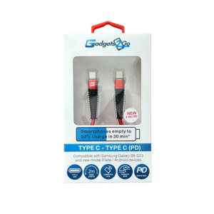 SUPER FAST (PD) Type C-Type C cable Gadgets2go suits iPhone 15