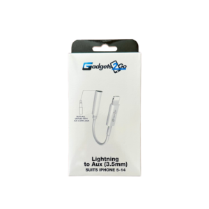 Lightning ( iPhone 5-14 ) to AUX Adapter Gadgets2go